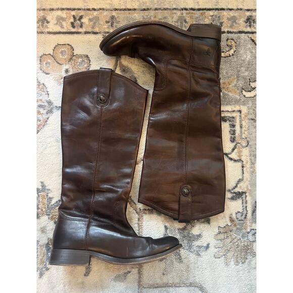 Frye Boots Melissa Button 2 - Picture 2 of 11